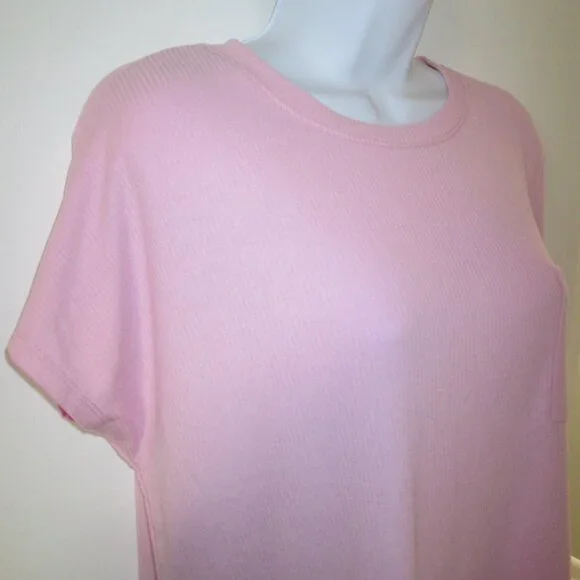 2 for 1 GAP GapBody Women's Ribbed Short-Sleeve Pajama Top NWT Sz M - Picture 4 of 5